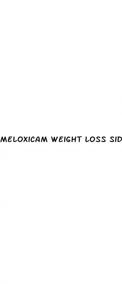 meloxicam weight loss side effects