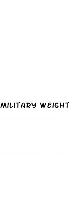 military weight loss