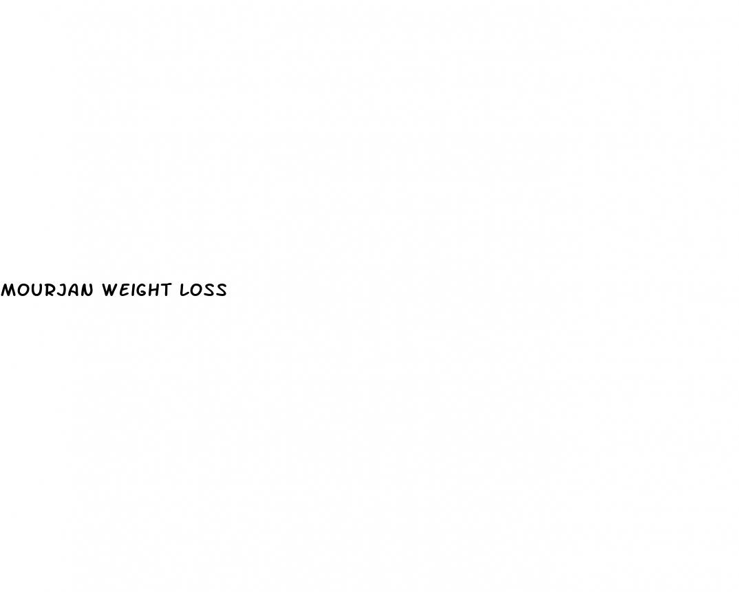 mourjan weight loss