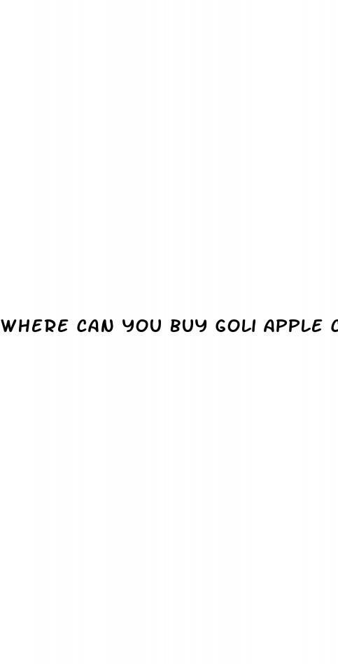 where can you buy goli apple cider vinegar gummies