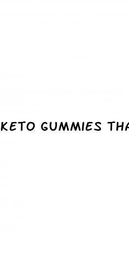 keto gummies that work