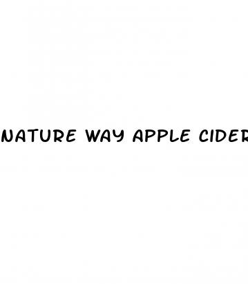 nature way apple cider vinegar gummies