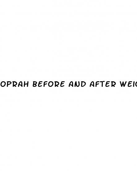 oprah before and after weight loss
