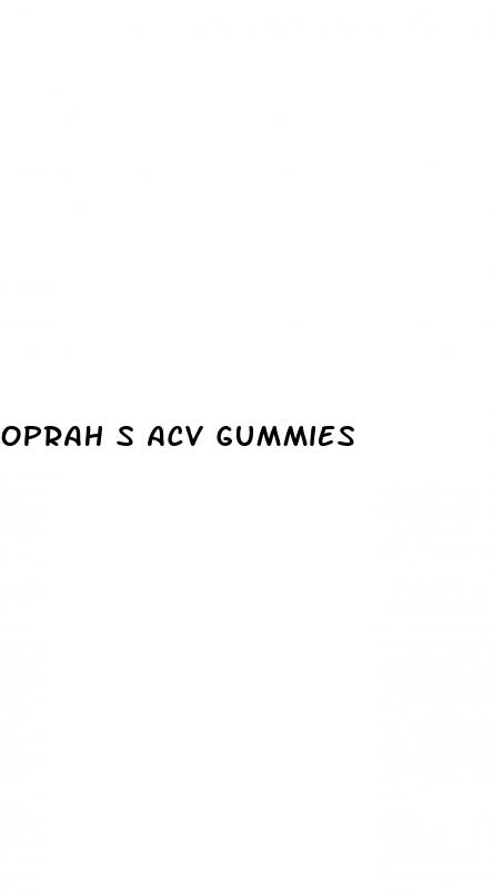 oprah s acv gummies