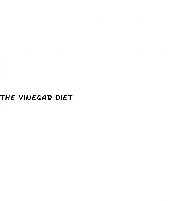 the vinegar diet