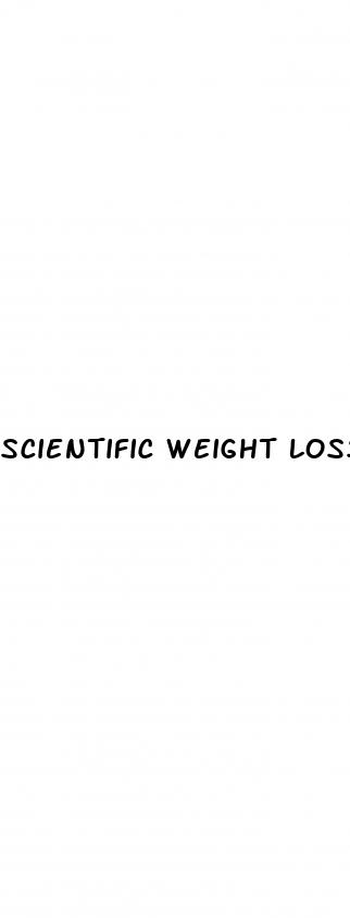 scientific weight loss
