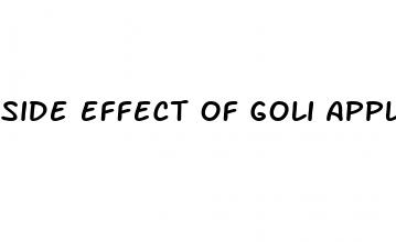 side effect of goli apple cider vinegar gummies