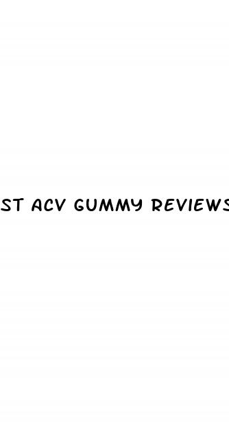st acv gummy reviews