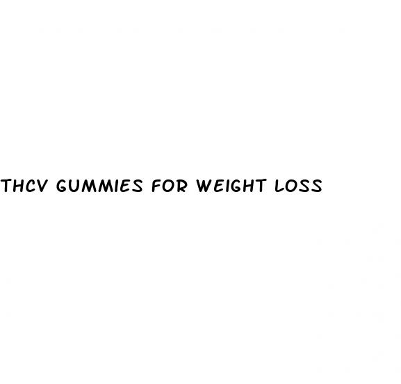 thcv gummies for weight loss