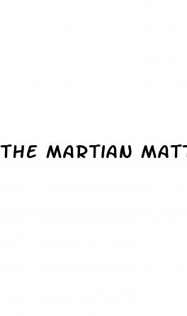 the martian matt damon weight loss