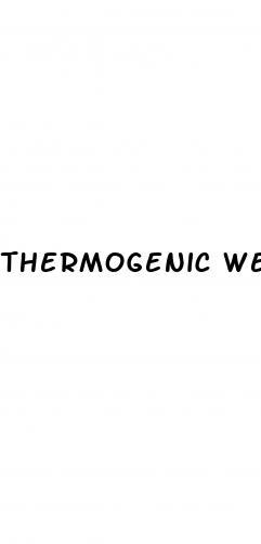 thermogenic weight loss