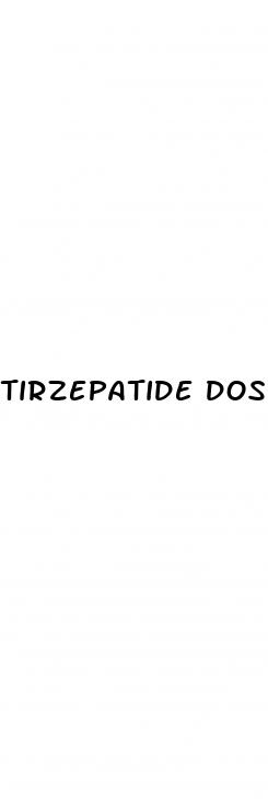 tirzepatide dosing for weight loss