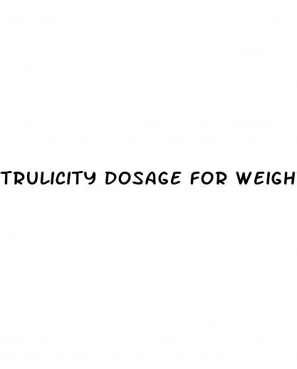 trulicity dosage for weight loss