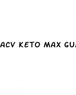 acv keto max gummies