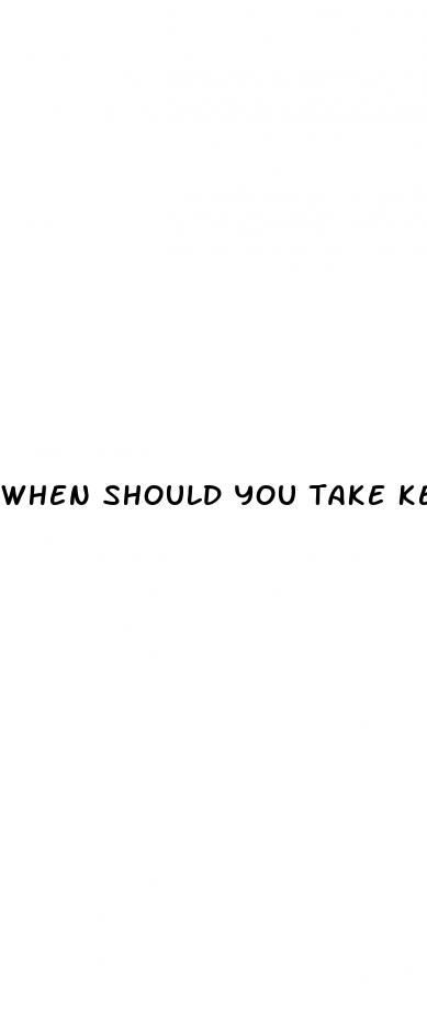 when should you take keto gummies