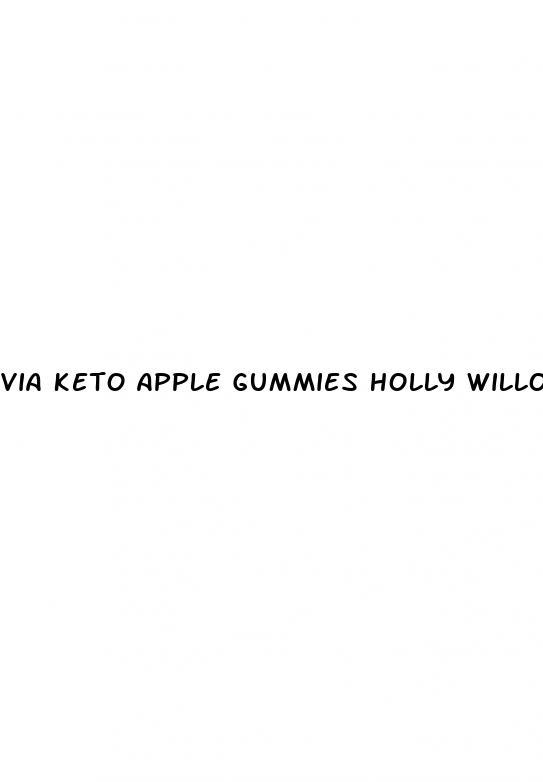 via keto apple gummies holly willoughby
