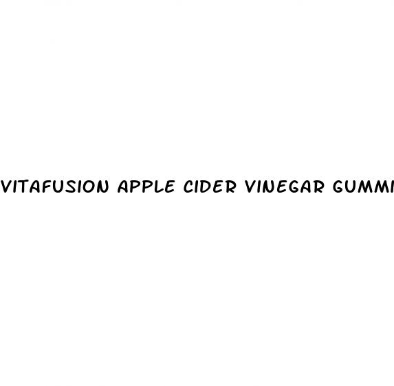 vitafusion apple cider vinegar gummies review