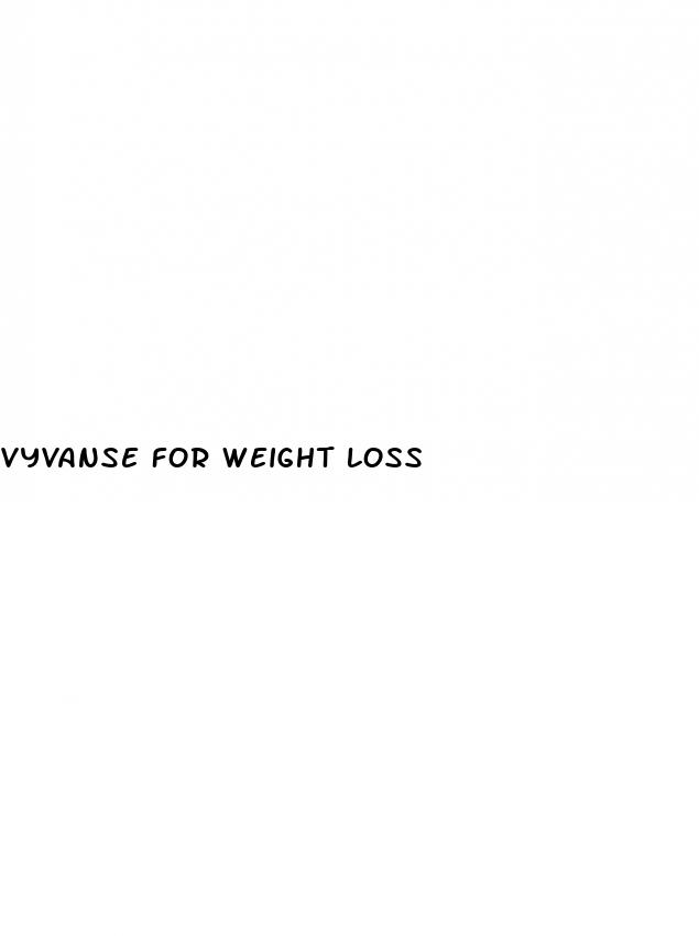 vyvanse for weight loss