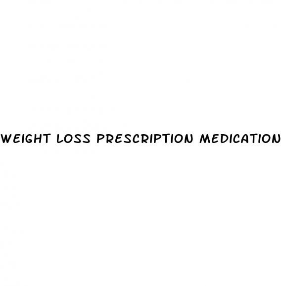 weight loss prescription medications