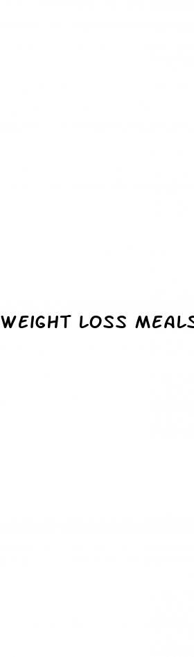weight loss meals for men