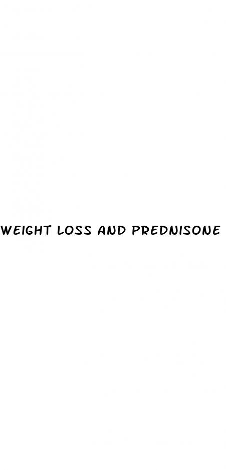 weight loss and prednisone