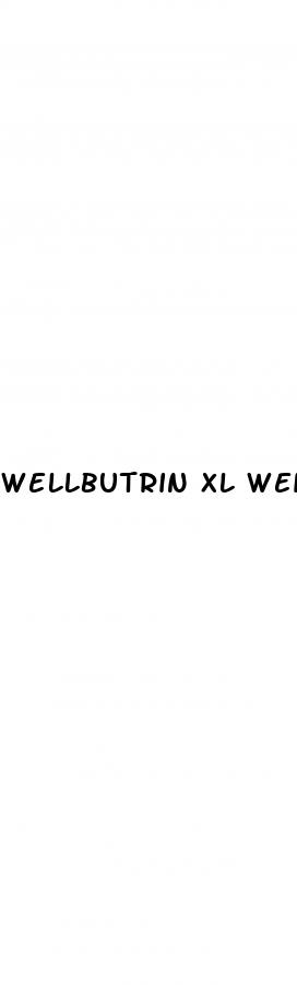 wellbutrin xl weight loss stories