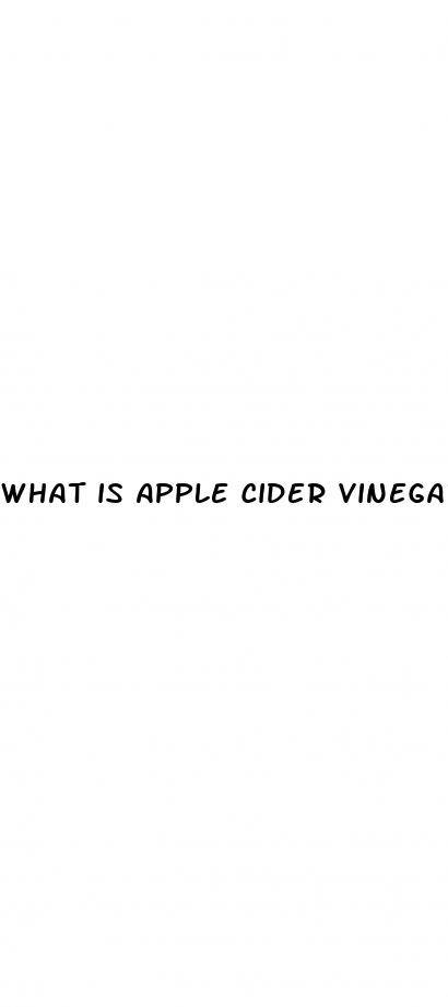 what is apple cider vinegar gummies used for