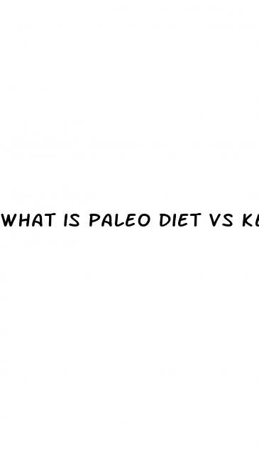 what is paleo diet vs keto