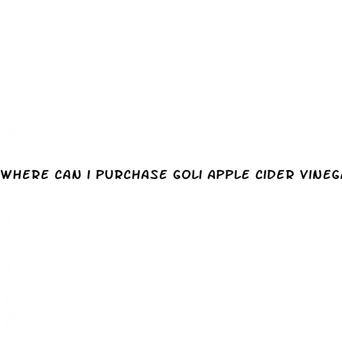 where can i purchase goli apple cider vinegar gummies