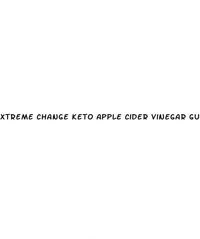 xtreme change keto apple cider vinegar gummies