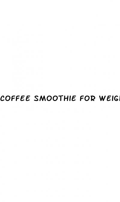 coffee smoothie for weight loss