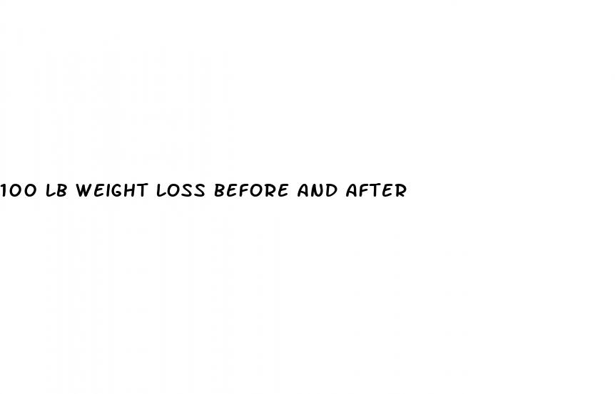100 lb weight loss before and after
