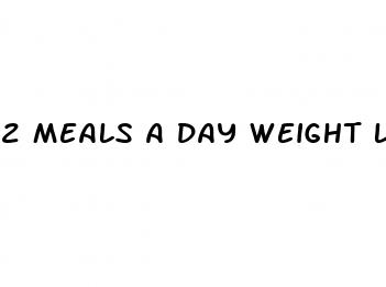 2 meals a day weight loss results