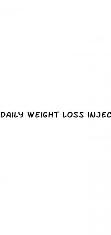 daily weight loss injection