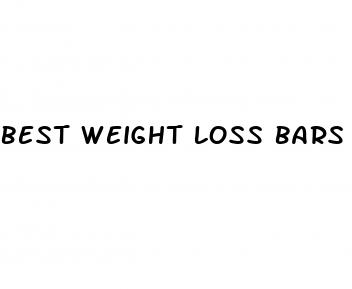 best weight loss bars