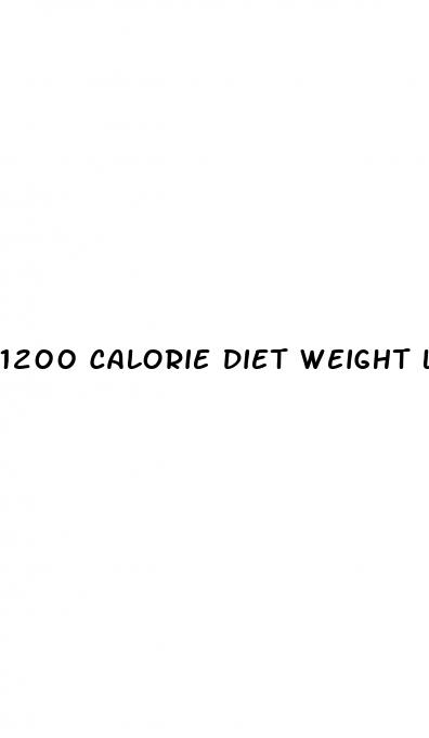 1200 calorie diet weight loss