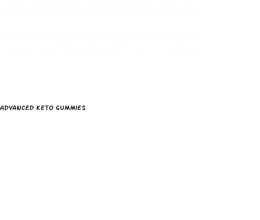 advanced keto gummies