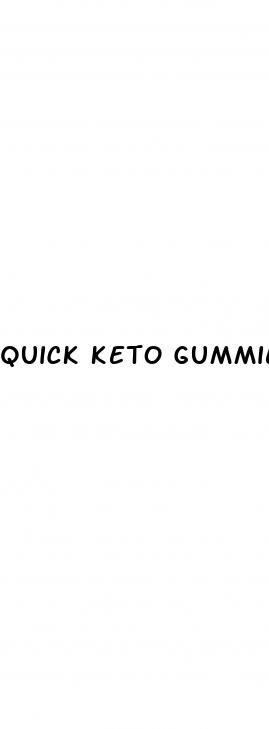 quick keto gummies cost