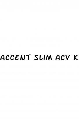 accent slim acv keto gummies review