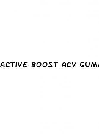 active boost acv gummies