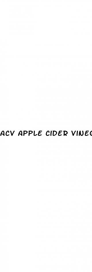 acv apple cider vinegar gummies