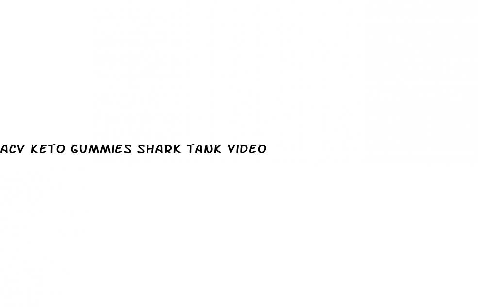 acv keto gummies shark tank video