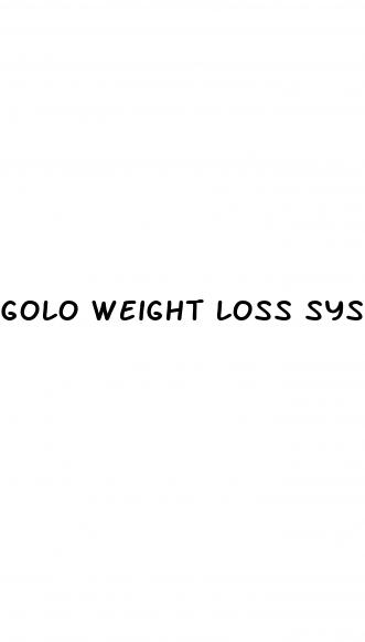 golo weight loss system