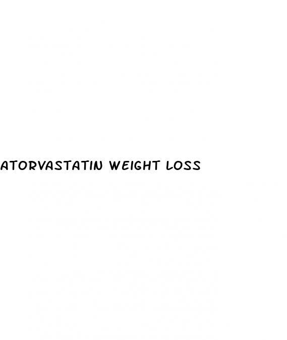 atorvastatin weight loss