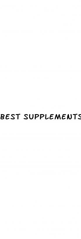 best supplements for weight loss and muscle gain