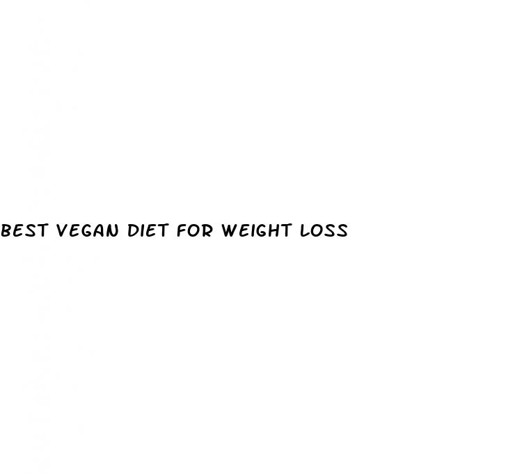 best vegan diet for weight loss