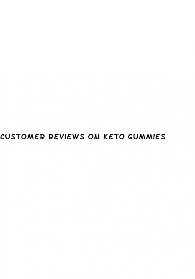 customer reviews on keto gummies