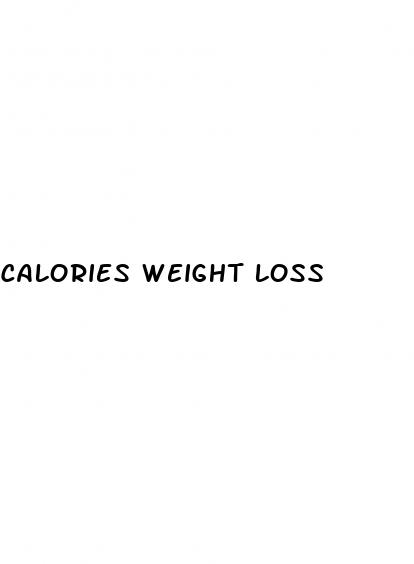 calories weight loss