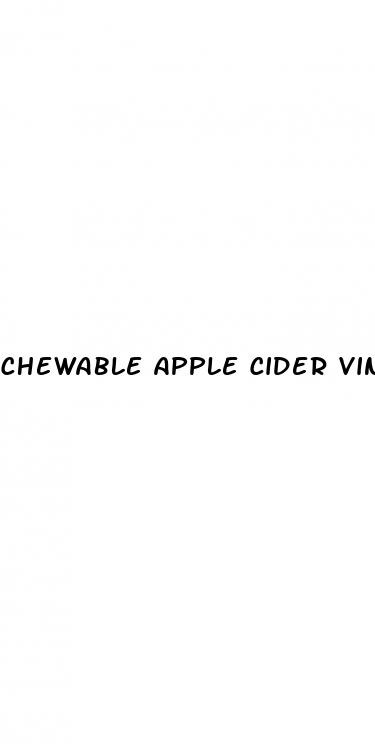 chewable apple cider vinegar gummies