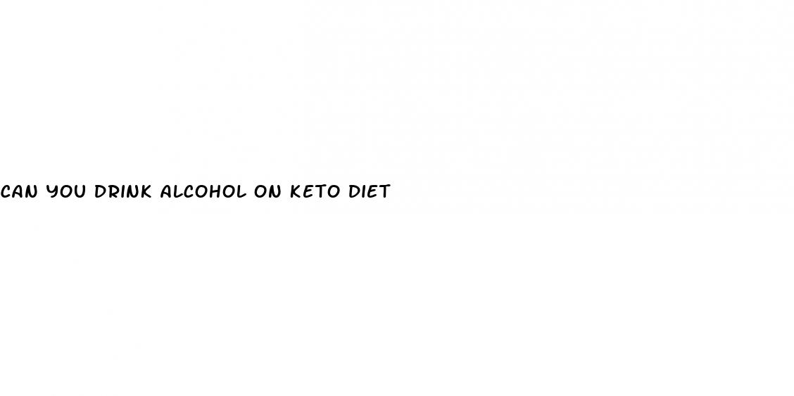 can you drink alcohol on keto diet